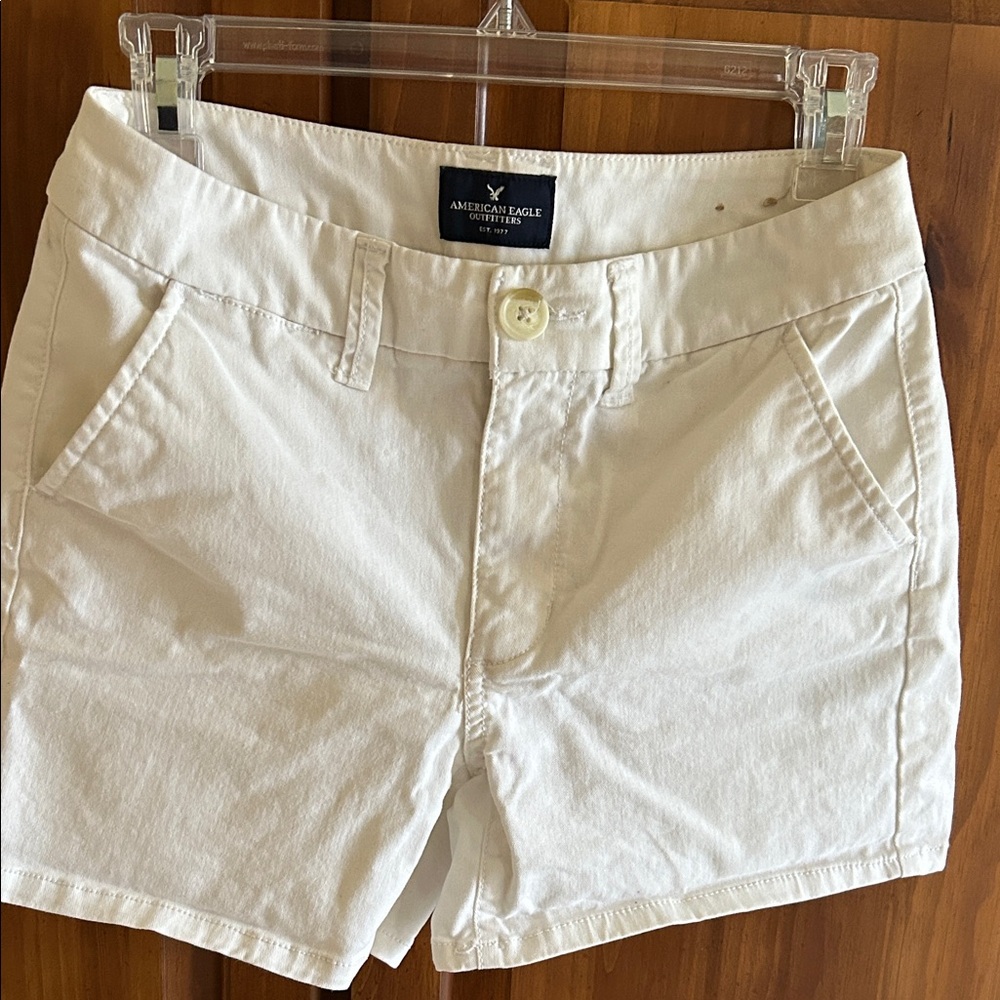 American Eagle Outfitters Women's White Shorts